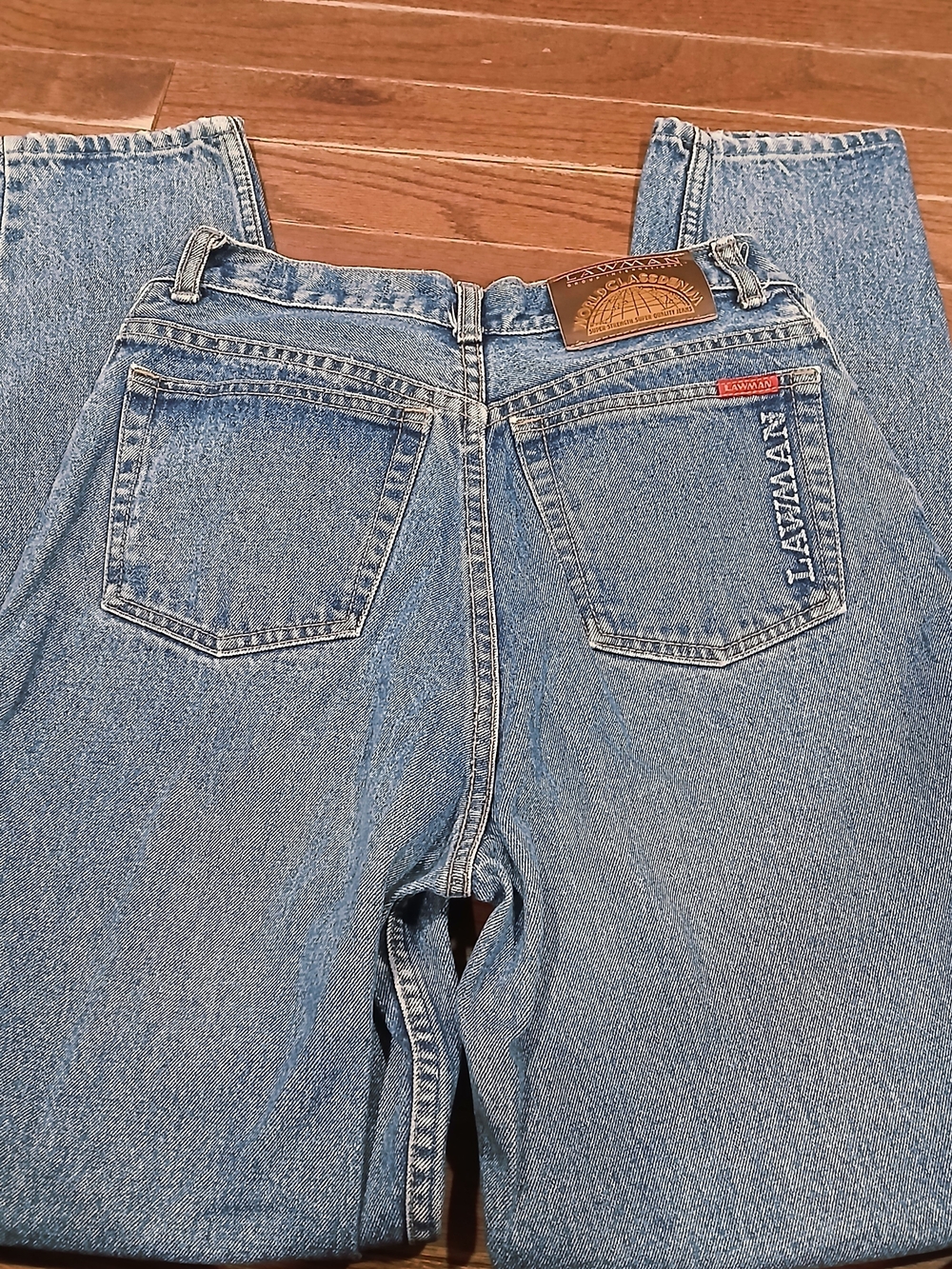 Vintage Lawman Womens Mom Jeans Sz 9 ( 26x31 ) Denim Summer Fall Classic Basic